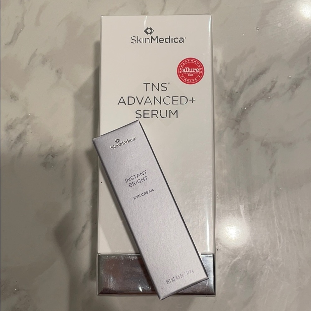 SkinMedica TNS Advanced+ Serum and Instant Bright